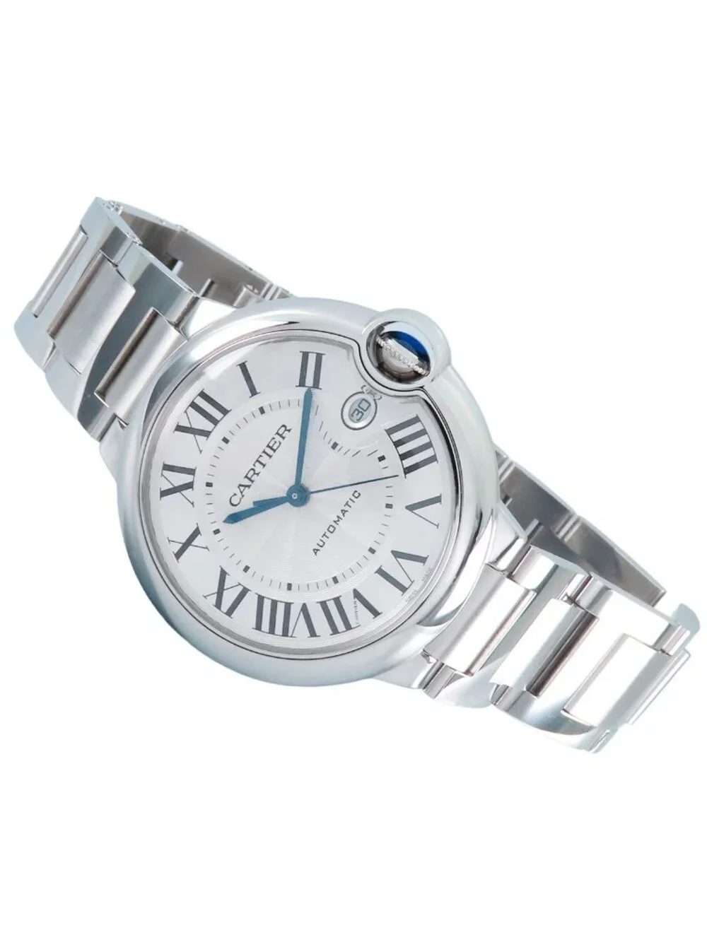 Cartier Ballon Bleu Silver SS de 40 Watch Automatic